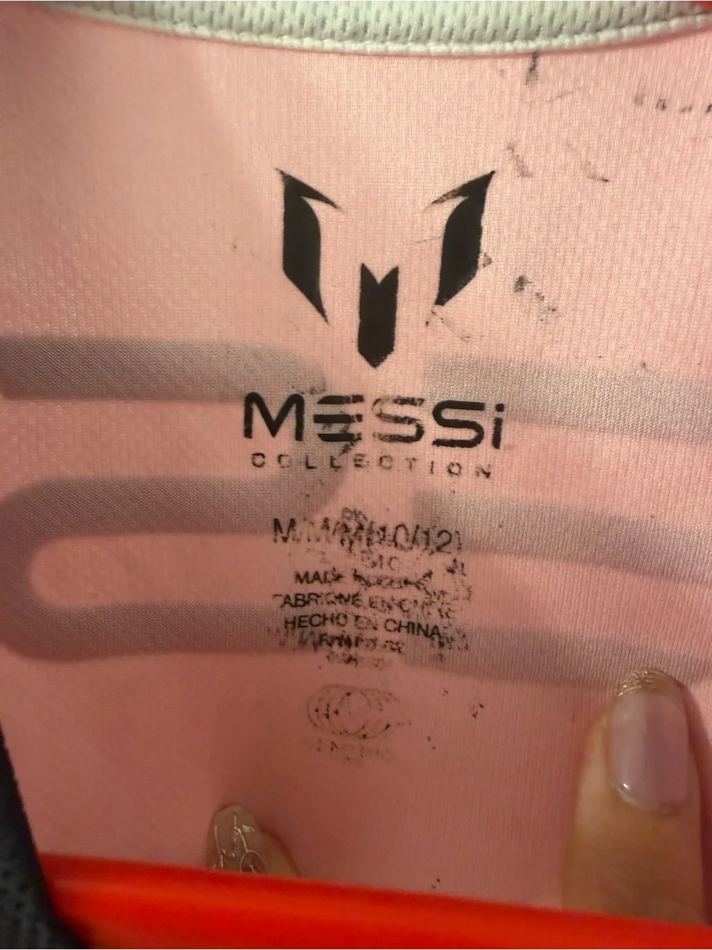 Messi Kids' Pink Graphic Soccer Jersey Tee